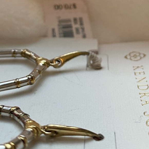 Kendra Scott Essie Open Frame Drop Earrings - Picture 5 of 6